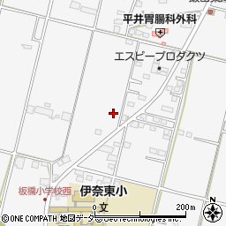 茨城県つくばみらい市板橋2228周辺の地図