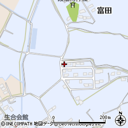 茨城県行方市富田499-65周辺の地図