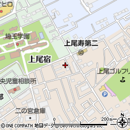埼玉県上尾市二ツ宮1090周辺の地図