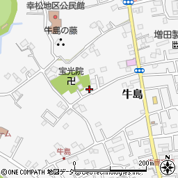 埼玉県春日部市牛島814周辺の地図