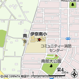 伊奈町立南小学校周辺の地図