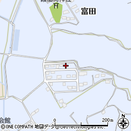茨城県行方市富田499-10周辺の地図
