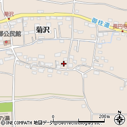 長野県茅野市玉川菊沢6375-1周辺の地図