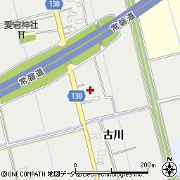 茨城県つくばみらい市古川192周辺の地図