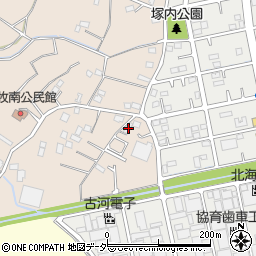 埼玉県春日部市内牧1374周辺の地図