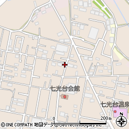 千葉県野田市七光台318周辺の地図