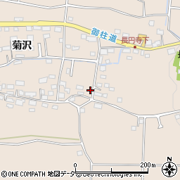長野県茅野市玉川菊沢6368周辺の地図