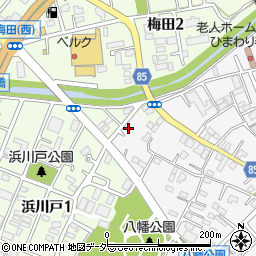 埼玉県春日部市粕壁5870-3周辺の地図