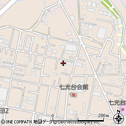 千葉県野田市七光台318-2周辺の地図