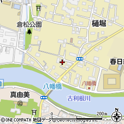 埼玉県春日部市樋堀353周辺の地図