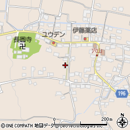 長野県茅野市玉川7420周辺の地図