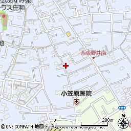 埼玉県春日部市西金野井5周辺の地図
