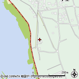 茨城県つくば市小茎31周辺の地図