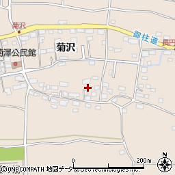 長野県茅野市玉川菊沢6381-1周辺の地図