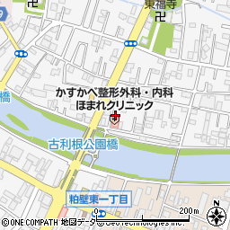 埼玉県春日部市八丁目87周辺の地図