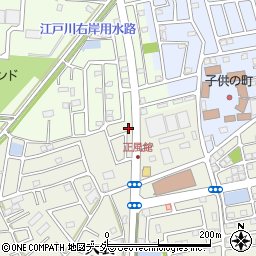 埼玉県春日部市大衾448周辺の地図