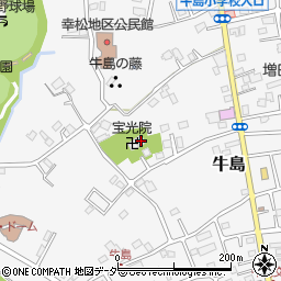 埼玉県春日部市牛島813周辺の地図