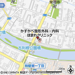 埼玉県春日部市八丁目81-1周辺の地図