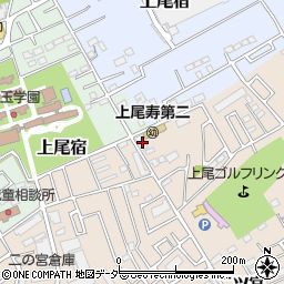埼玉県上尾市二ツ宮1086-2周辺の地図
