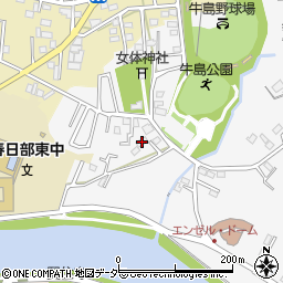 埼玉県春日部市牛島591周辺の地図