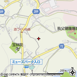 埼玉県秩父市久那412周辺の地図