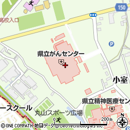 埼玉県立がんセンター周辺の地図