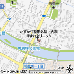 埼玉県春日部市八丁目83周辺の地図