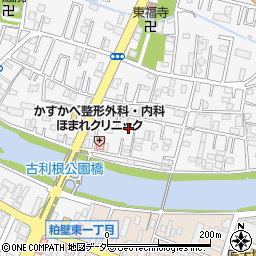 埼玉県春日部市八丁目99-8周辺の地図