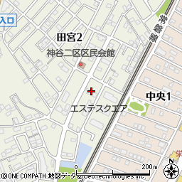 キャッスル樽井参番館周辺の地図