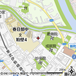 埼玉県春日部市粕壁4丁目4-18周辺の地図