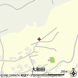 茨城県つくばみらい市大和田2周辺の地図