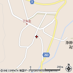 福井県丹生郡越前町下糸生80周辺の地図