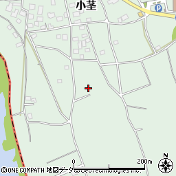 茨城県つくば市小茎99周辺の地図