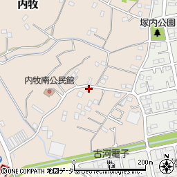 埼玉県春日部市内牧1382周辺の地図