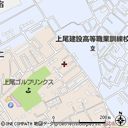 埼玉県上尾市二ツ宮1004-7周辺の地図