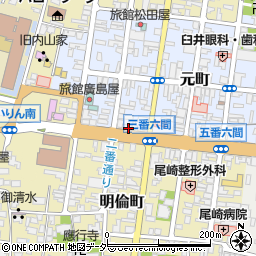 株式会社芦原楽器　第一音楽センター周辺の地図