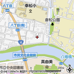 埼玉県春日部市八丁目201周辺の地図