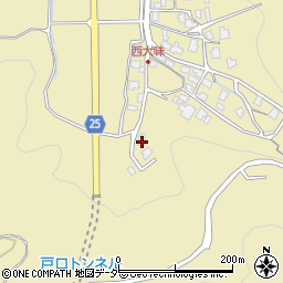 福井県福井市西大味町25周辺の地図