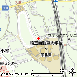 埼玉県北足立郡伊奈町小室1184-1周辺の地図