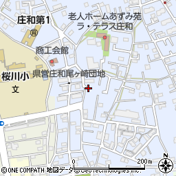埼玉県春日部市西金野井154周辺の地図