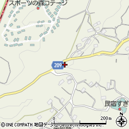 埼玉県秩父市久那457周辺の地図