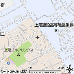 埼玉県上尾市二ツ宮1004-5周辺の地図