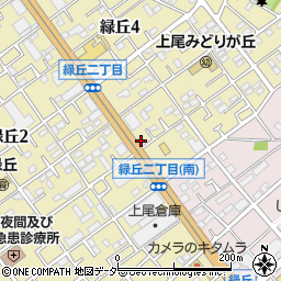 サッカーショップミラ上尾店周辺の地図