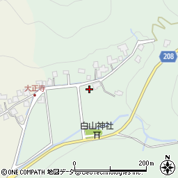 福井県鯖江市大正寺町周辺の地図