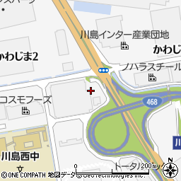 埼玉県比企郡川島町かわじま周辺の地図