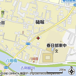埼玉県春日部市樋堀177周辺の地図