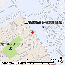 埼玉県上尾市二ツ宮1004-12周辺の地図