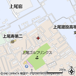 埼玉県上尾市二ツ宮1011周辺の地図