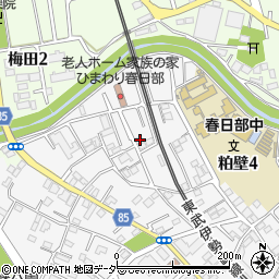 埼玉県春日部市粕壁6001-1周辺の地図