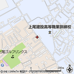 埼玉県上尾市二ツ宮1004-13周辺の地図